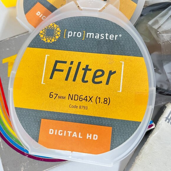 Camera Filter Lot 40 Lens Filters Most Are New. - Picture 2 of 11